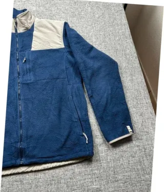 Forro polar The North Face Denali azul y beige