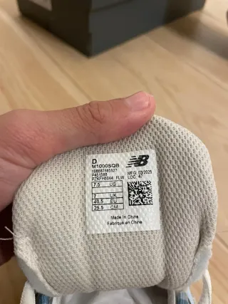 New Balance 1000 Quarry Blue Talla 40.5