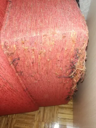 Sofá Cama Rojo Tela