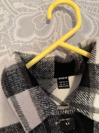 Chaqueta/Sobrecamisa Shein cuadros