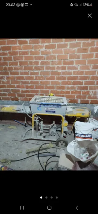 Mezcladora de mortero y yeso