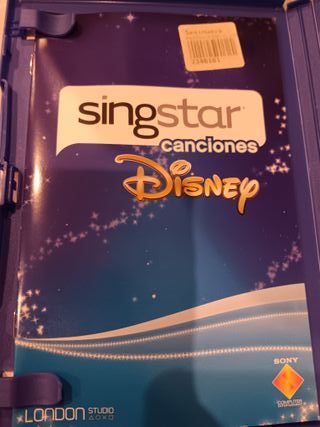 Singstar Canciones Disney PS2