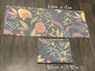 Funda nórdica y funda almohada estampado floral