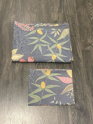 Funda nórdica y funda almohada estampado floral