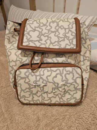 Mochila Tous Beige y Marrón