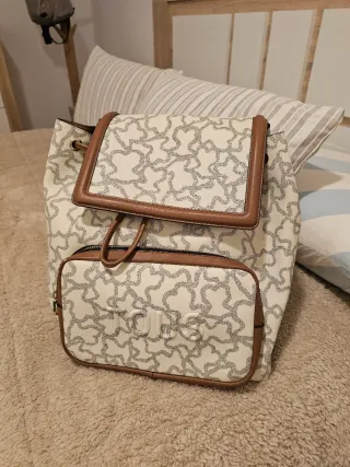 Mochila Tous Beige y Marrón