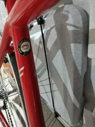 Bicicleta Carretera Centurión Carbono Roja