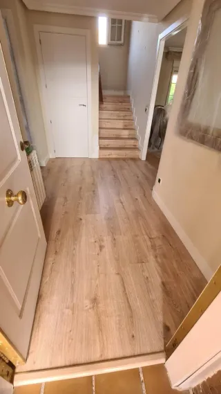 Instalación de tarima flotante