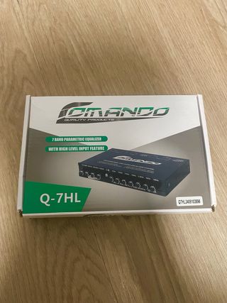 Amplificador Pioneer 500W + Ecualizador Comando