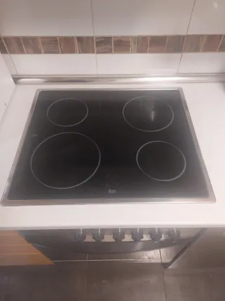 Vitrocerámica con horno