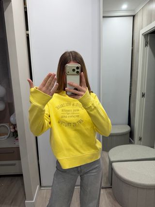 Sudadera Zadig & Voltaire Amarilla