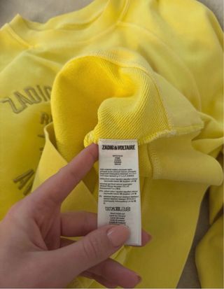 Sudadera Zadig & Voltaire Amarilla