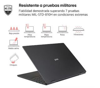 LG gram 16Z90T Portátil 16 Gris/Plata