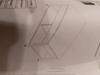 Mesa auxiliar elevable 90x50x45