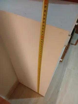 Mueble auxiliar blanco madera