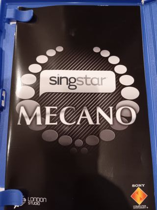 Singstar Mecano PS2