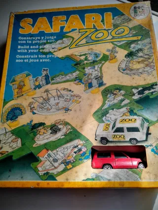 Juego de mesa Safari Zoo Diset antiguo
