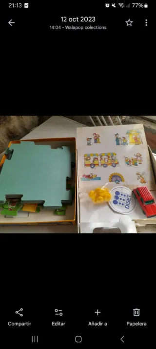 Juego de mesa Safari Zoo Diset antiguo