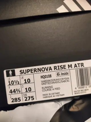 Zapatillas Adidas Supernova Rise Atr Beige/Naranja