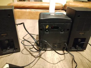 Mini Radio Cassette Sogo con altavoces