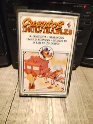 Mini Radio Cassette Sogo con altavoces