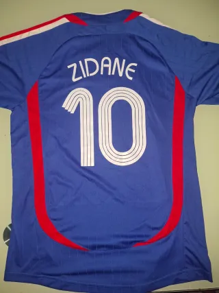 Camiseta Francia Nº10 Adidas Mundial Alemania 2006