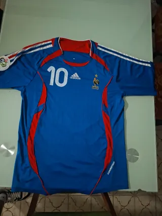 Camiseta Francia Nº10 Adidas Mundial Alemania 2006