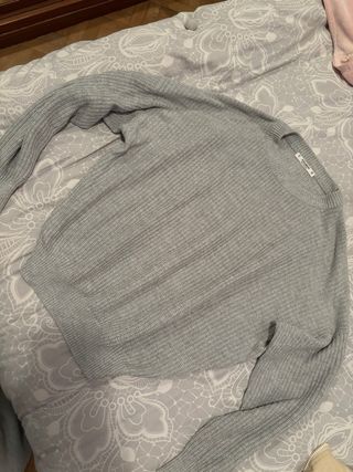 Jersey gris Pull&Bear talla S