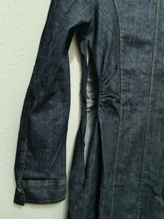 Vestido Midi Vaquero Zara Talla M