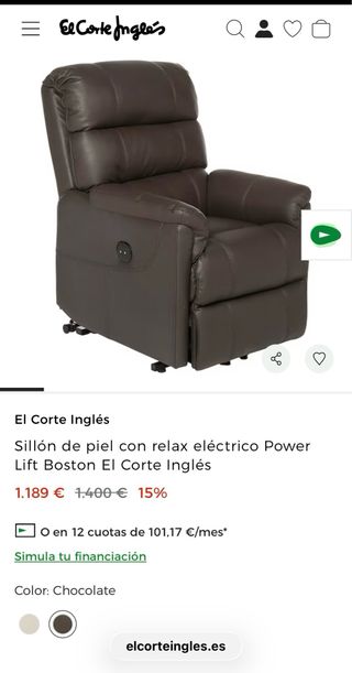 Poltrona relax elettrica sollevabile in pelle