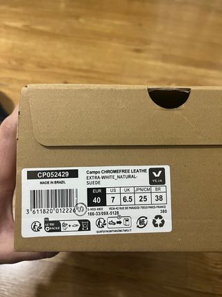 Sapatilhas Veja Campo novas