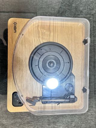 Tocadiscos ION AIR LP Madera y Negro