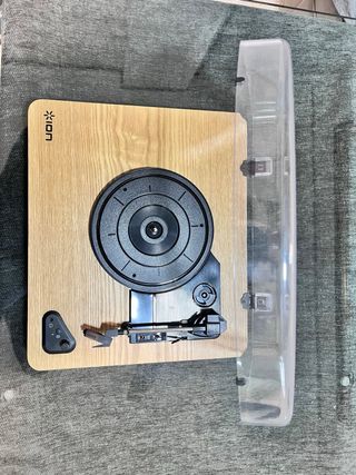 Tocadiscos ION AIR LP Madera y Negro