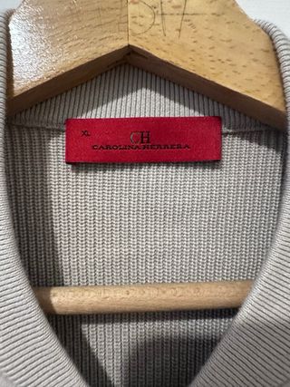 Chaqueta Bomber Beige/Gris