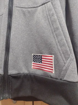 Sudadera gris talla M