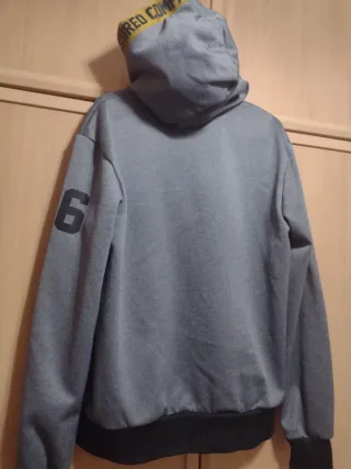 Sudadera gris talla M
