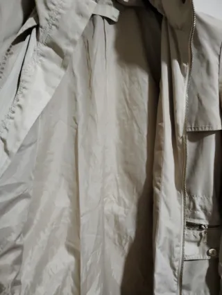 Gabardina Beige Mujer