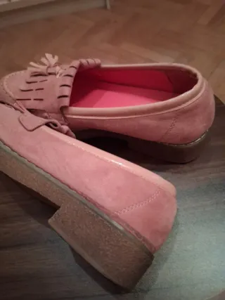 Zapatos mocasines mujer.