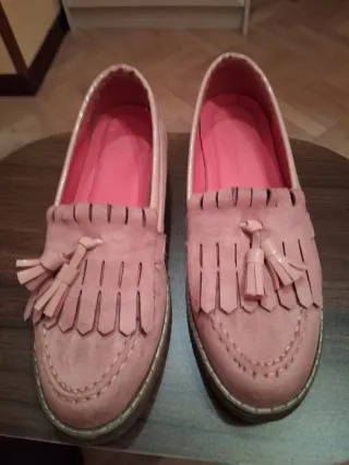 Zapatos mocasines mujer.
