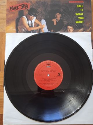 NKOTB Call It What You Want (Vinilo Maxi Single)