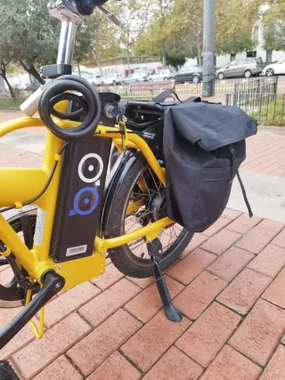 Acelerador- Bicicleta Eléctrica Plegable + Alforja
