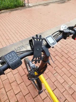 Acelerador- Bicicleta Eléctrica Plegable + Alforja