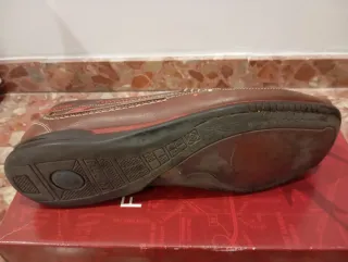 Zapatos Fluchos Marrones Hombre