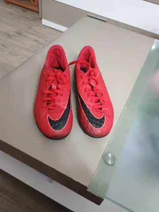 Zapatillas Nike Hypervenom Fútbol Rojas