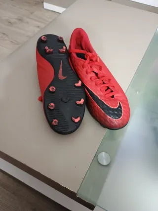Zapatillas Nike Hypervenom Fútbol Rojas