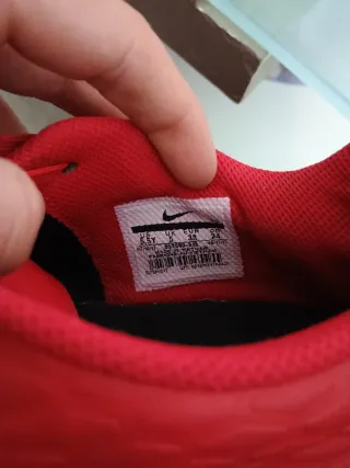 Zapatillas Nike Hypervenom Fútbol Rojas