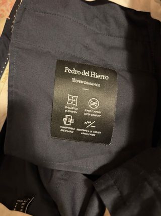 Pantalón performance de traje PdH Talla 46 Azul
