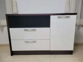 Aparador Cómoda 2 Cajones y 1 Puerta