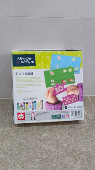Puzzle Números Educa 1-10
