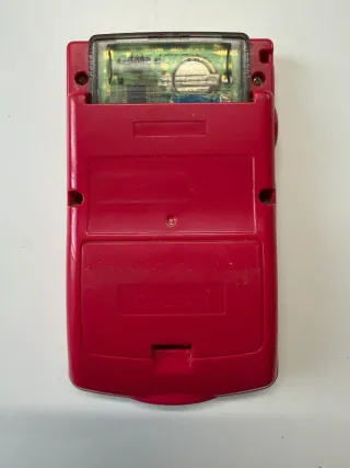 Consola Game Boy Color Roja + Super Mario Bros Del